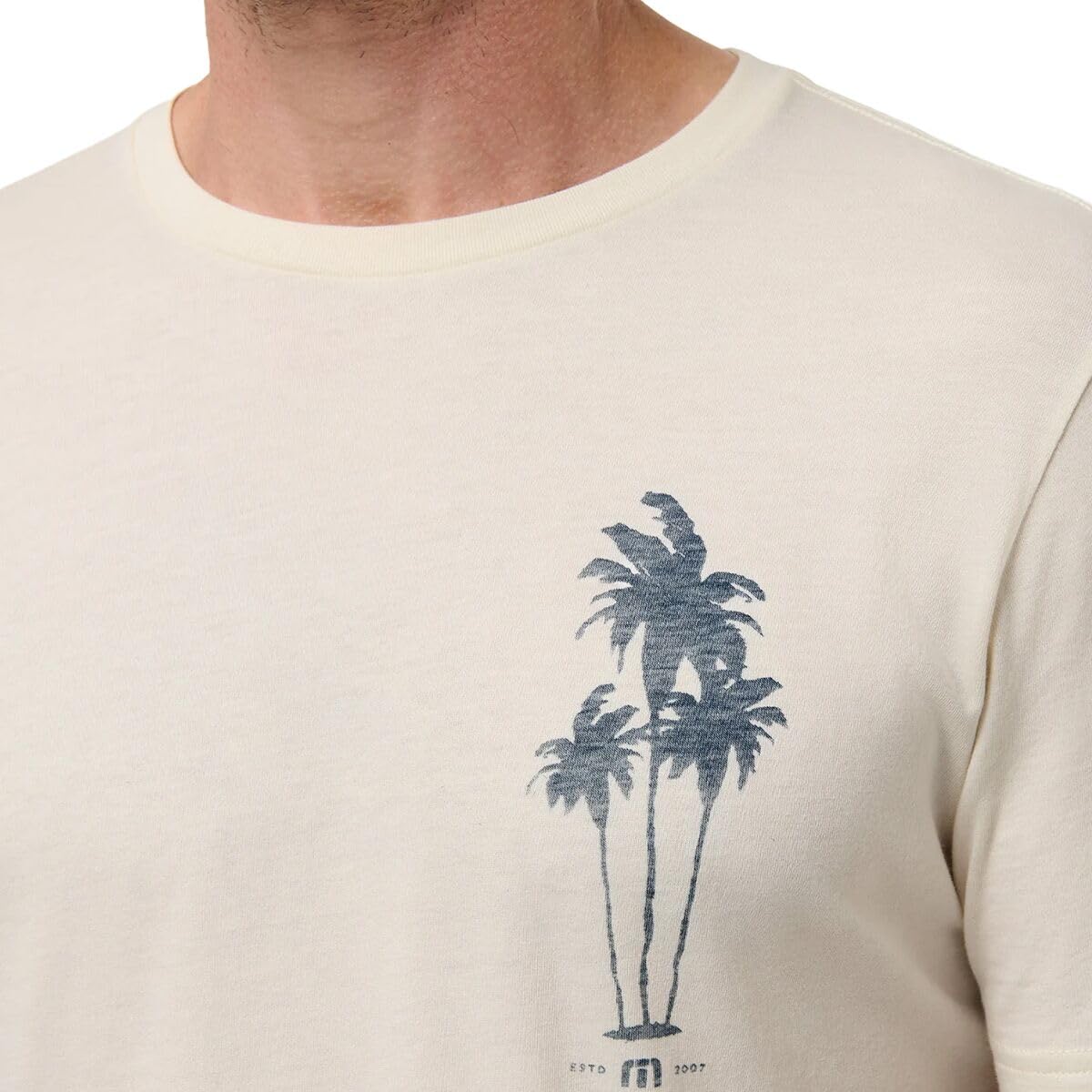 TravisMathew Mens Salt Spray, Birch, X-Large