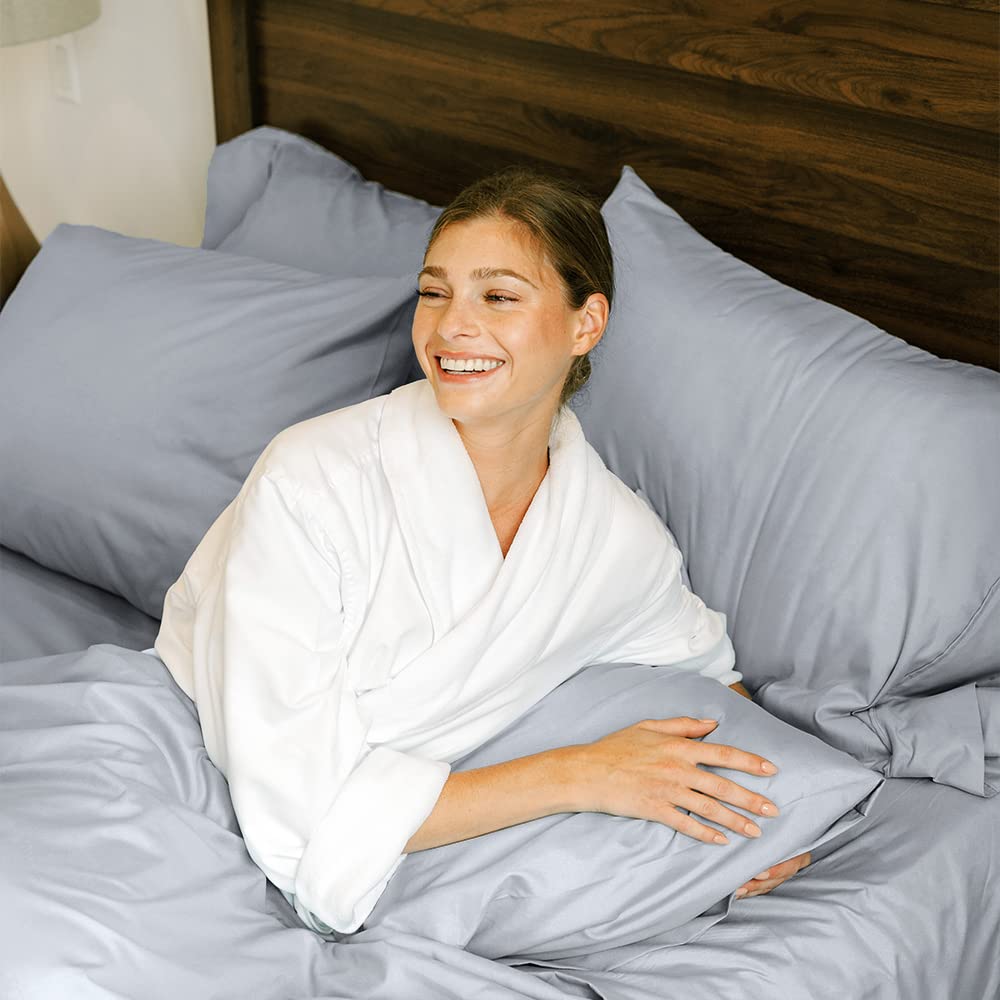Jennifer Adams 2 Piece Microfiber Pillowcase Standard Size,Ultra Soft - Wrinkle & Fade Resistant (Graphite, Standard)