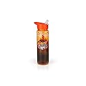 JUST FUNKY Naruto Shippuden Hokage Heroes Large Plastic Water Bottle | Features Konohagakure's 4th, 5th, And 6th Hokages | Holds 26 Ounces