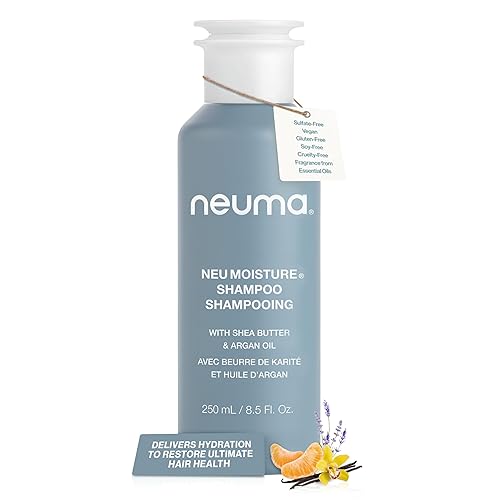 Neuma Neu Moisture Shampoo 8.5 Fl. Oz. Moisture Shampoo, Lavender, Mandarin & Vanilla Scent