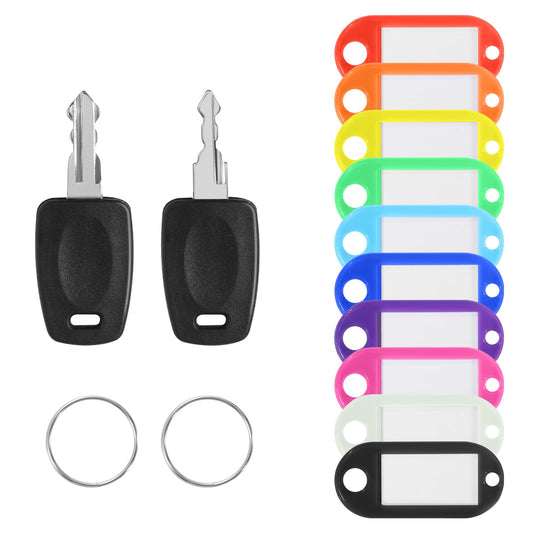 TSA Travel Sentry Universal Master Key – 007/002 Suitcase Keys for Forgotten Combination Locks, 2 Random Colors