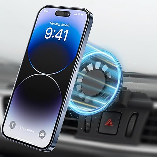 Zchan Car Phone Holder Mount for Nissan Murano 2015-2024 Car Accessories Car Mount 360°Rotation for Car Phone Holder Magnetic Hands Free Compatible…