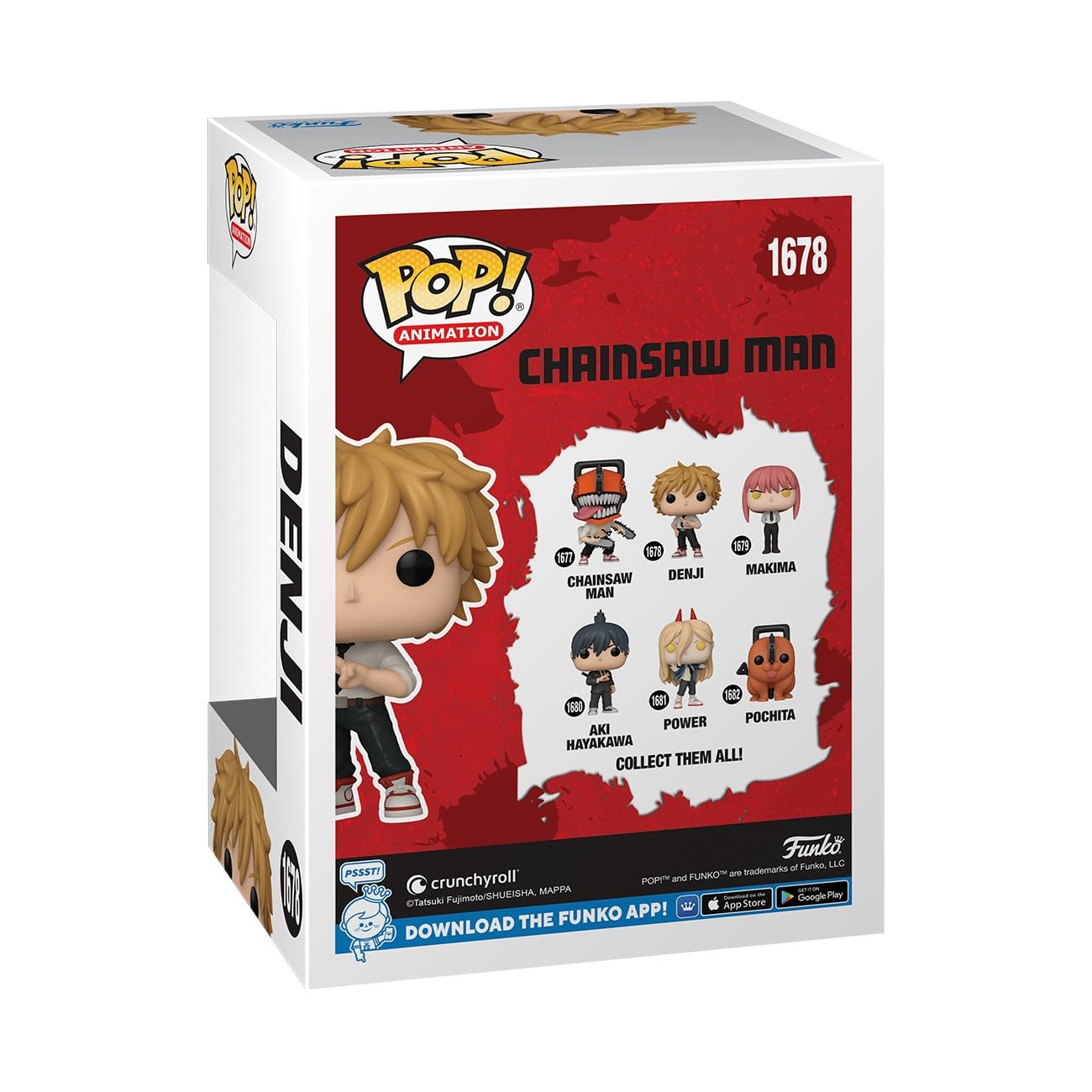 Funko POP! Animation: CSM - Denji - Chainsaw Man - Collectable Vinyl Figure - Gift Idea - Official Merchandise - for Kids & Adults - Anime Fans…