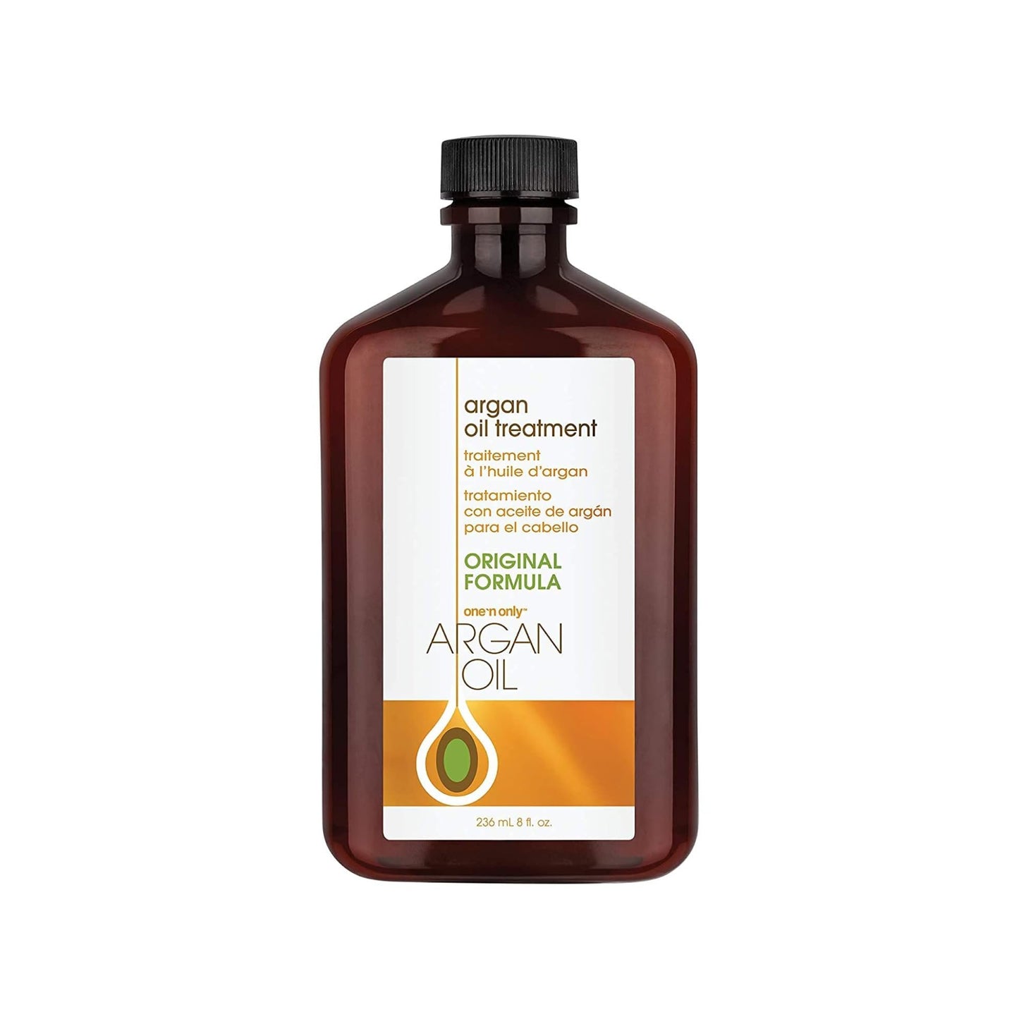 One 'N Only Argan Oil Hair Treatment - Lightweight & Hydrating Hair Oil for Natural, Wigs & Extensions - Shine Enhancing, Heat Protectant & Frizz