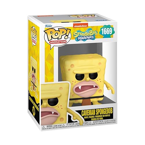 Funko POP! TV: Spongebob Squarepants 25th Anniversary - Caveman SB - Collectable Vinyl Figure - Gift Idea - Official Merchandise - for Kids & Adults…