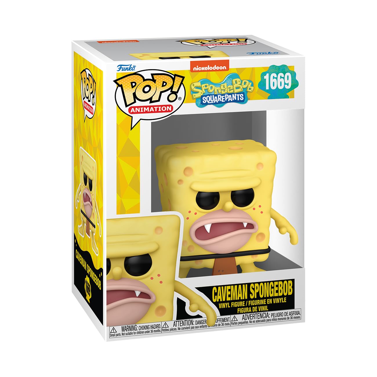 Funko POP! TV: Spongebob Squarepants 25th Anniversary - Caveman SB - Collectable Vinyl Figure - Gift Idea - Official Merchandise - for Kids & Adults…