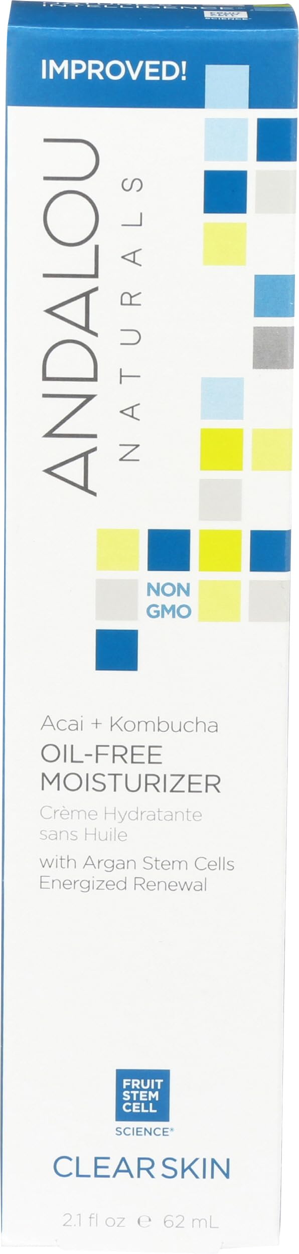 Andalou Naturals Acai Plus White Tea Oil-free Skin Moisturizer, 2.1 Oz