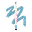 Lime Crime Electric Slide Eyeshadow & Brush Stick, OMG - Lightweight 2-in-1 Eyeshadow Smudge Stick with Angled Brush for Long Lasting & Natural Color