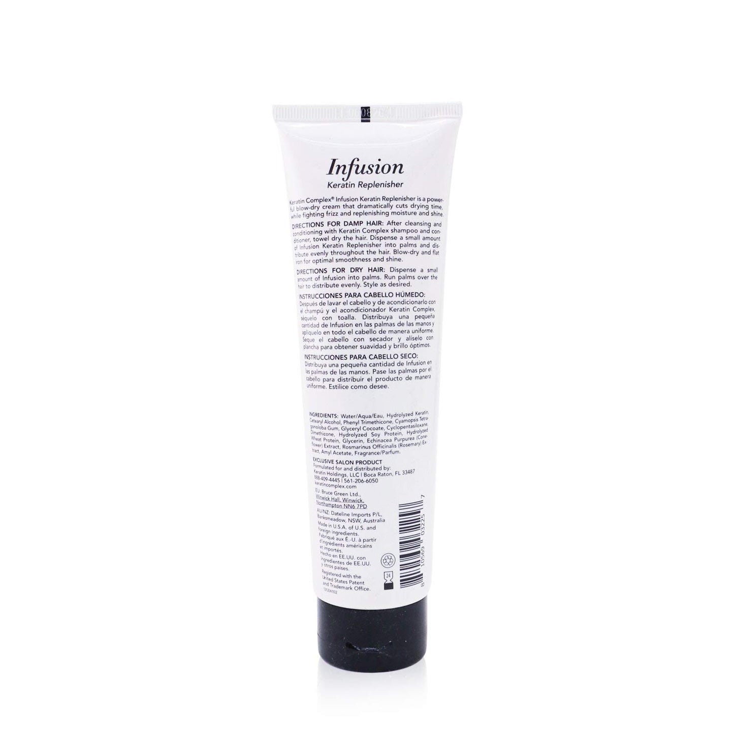 Keratin Complex Infusion Keratin Replenisher Blow Dry Cream -4 Fl Oz (Pack of 1)