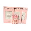 BVLGARI Sample Perfume Rose Goldea Blossom Delight EDP Spray Sample Vials1.5 ml / 0.05 Fl Oz Women Perfume Set of 3