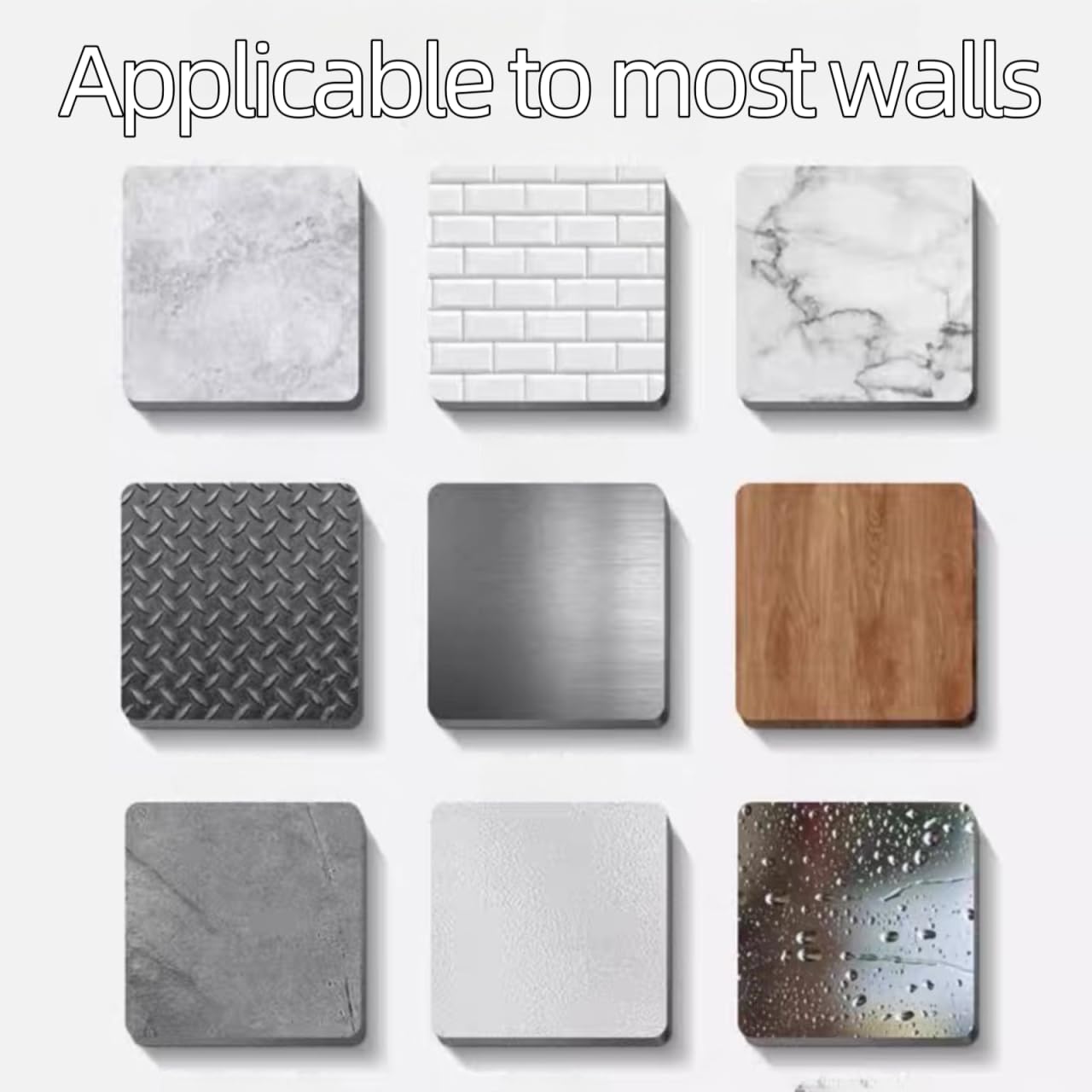 DDMY 24-Pack Transparent Adhesive Wall Hooks, 33lb Max, Reusable Waterproof Hooks for Kitchen, Bathroom, Curtains & Towels