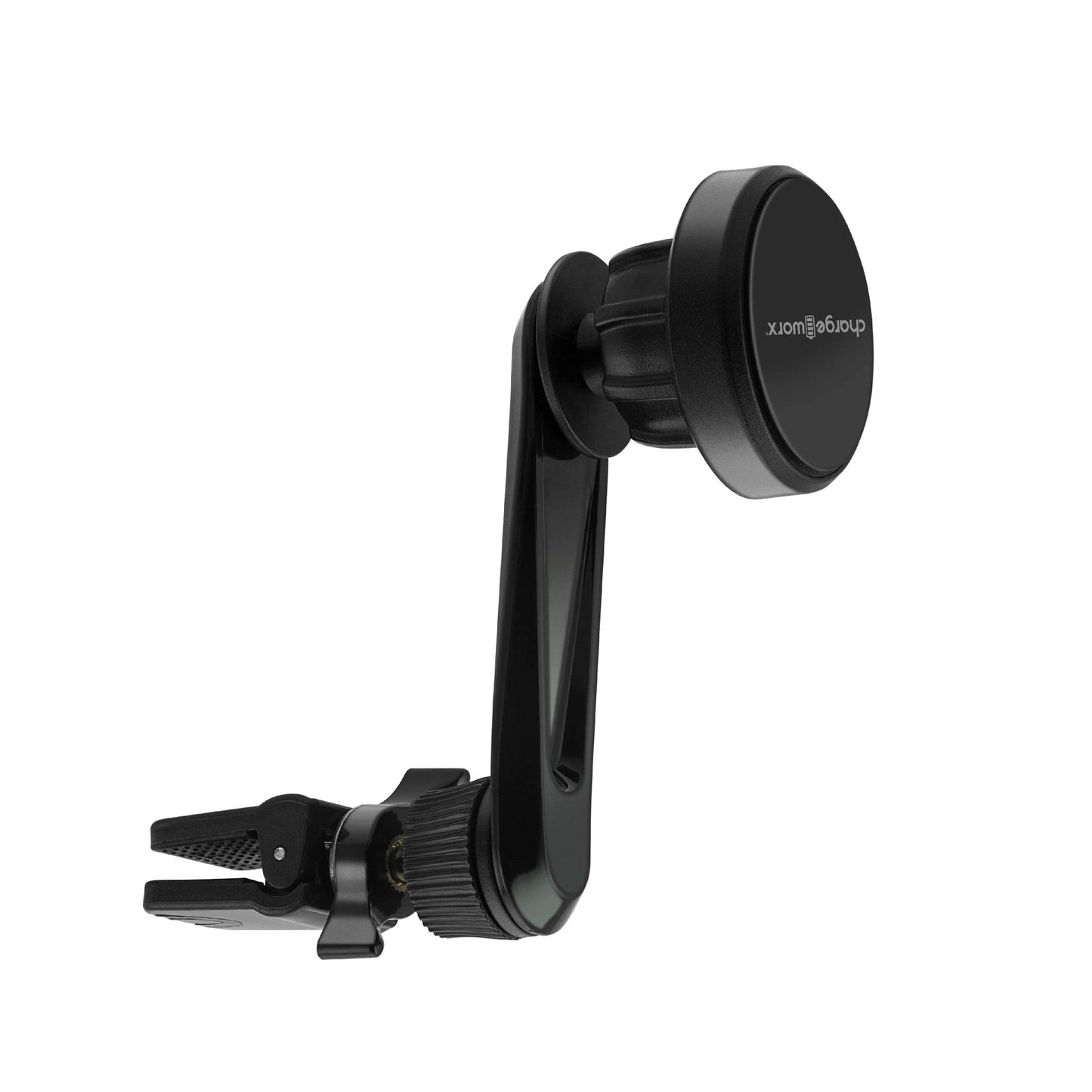 CHARGEWORX Magnetic Car-Vent Phone Mount, Universal Phone Holder with Secure Lock and Quick Release, Adjustable Arm, 360-Degree Rotating Capability…