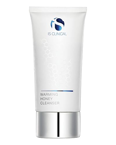 iS CLINICAL Luxurious Warming Honey Face Cleanser, Hydrating Facial Cleanser formulated with pure honey
