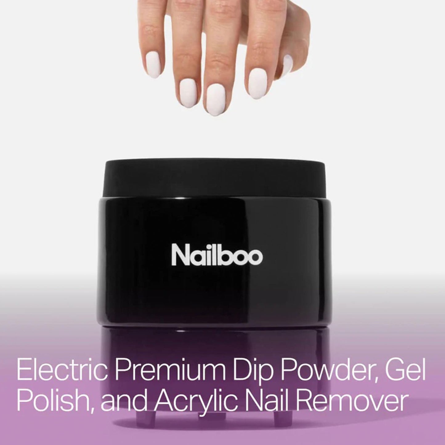 Nailboo Magic Soak Manicure Remover Bowl, Electric Nail Soaking Bowl Effortlessly Removes Nail Dip Powder, Acrylic, Gel Polish and Press Ons, Perfect Beauty & Personal Care Nailboo