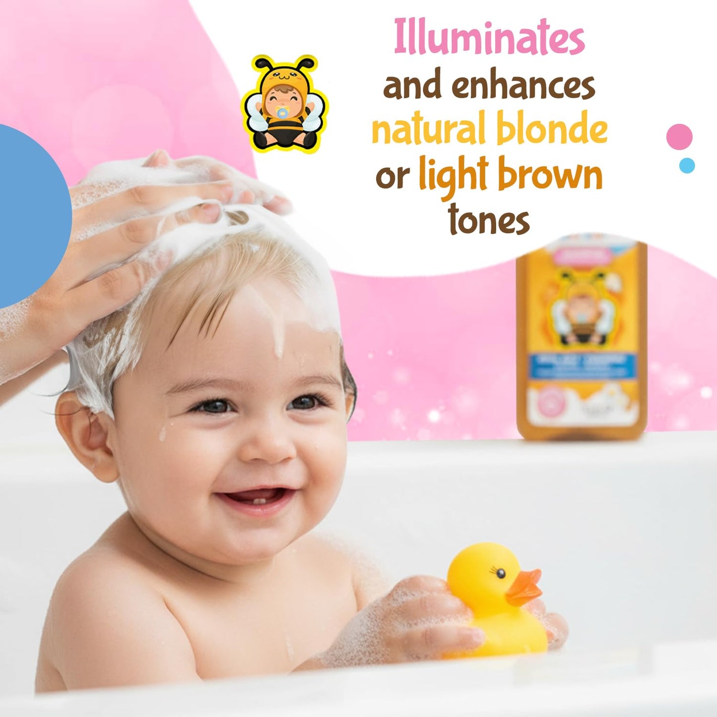 Tio Nacho Royal Baby Hair and Body Shampoo with Royal Jelly & Chamomile, 13.5 fl oz - Hypoallergenic, Gentle, Tear Free, All in One Body Wash