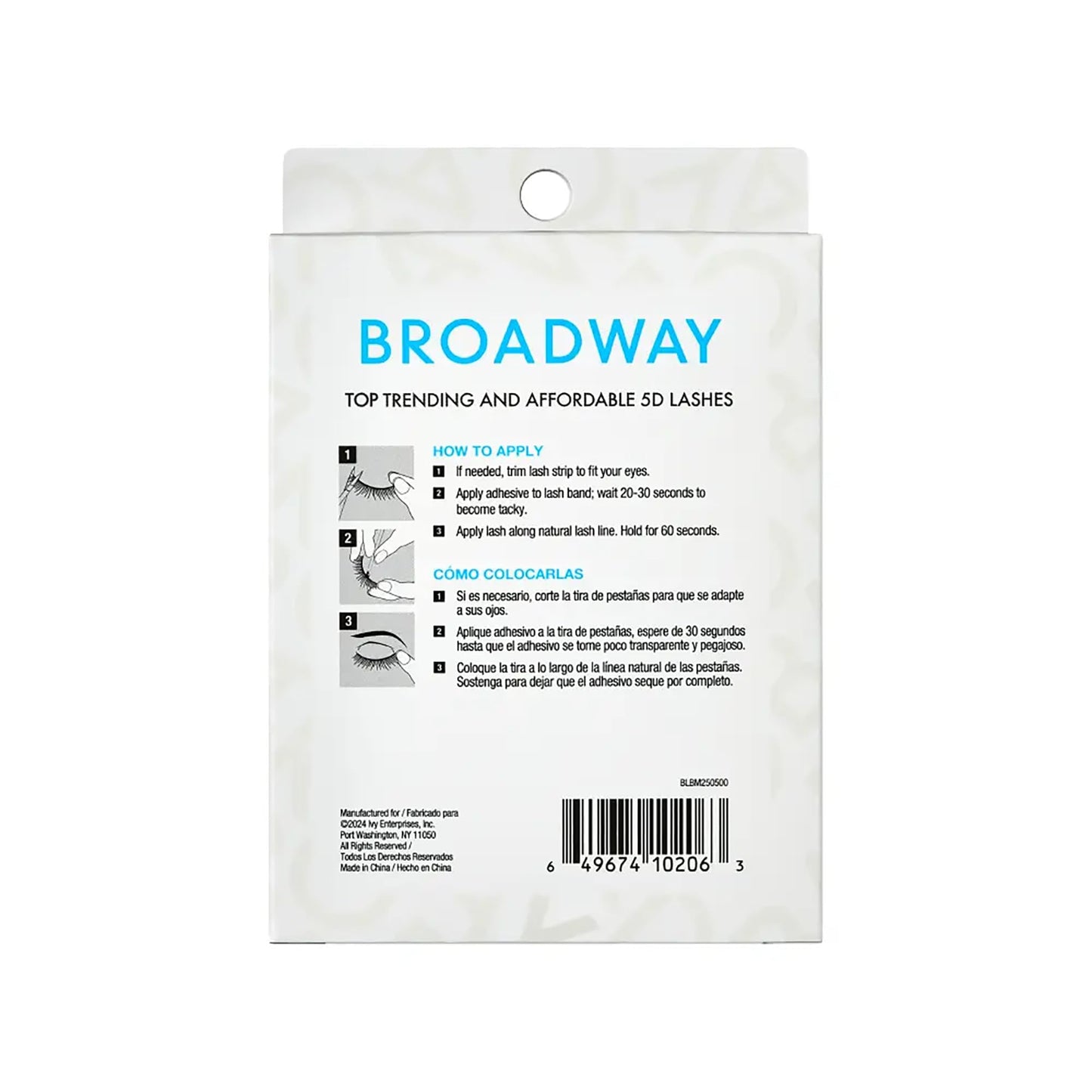 Broadway Eyes Strip False Eyelashes Multipack Fake Eyelashes Natural to Dramatic Look Lash Set 5 Pairs (21)