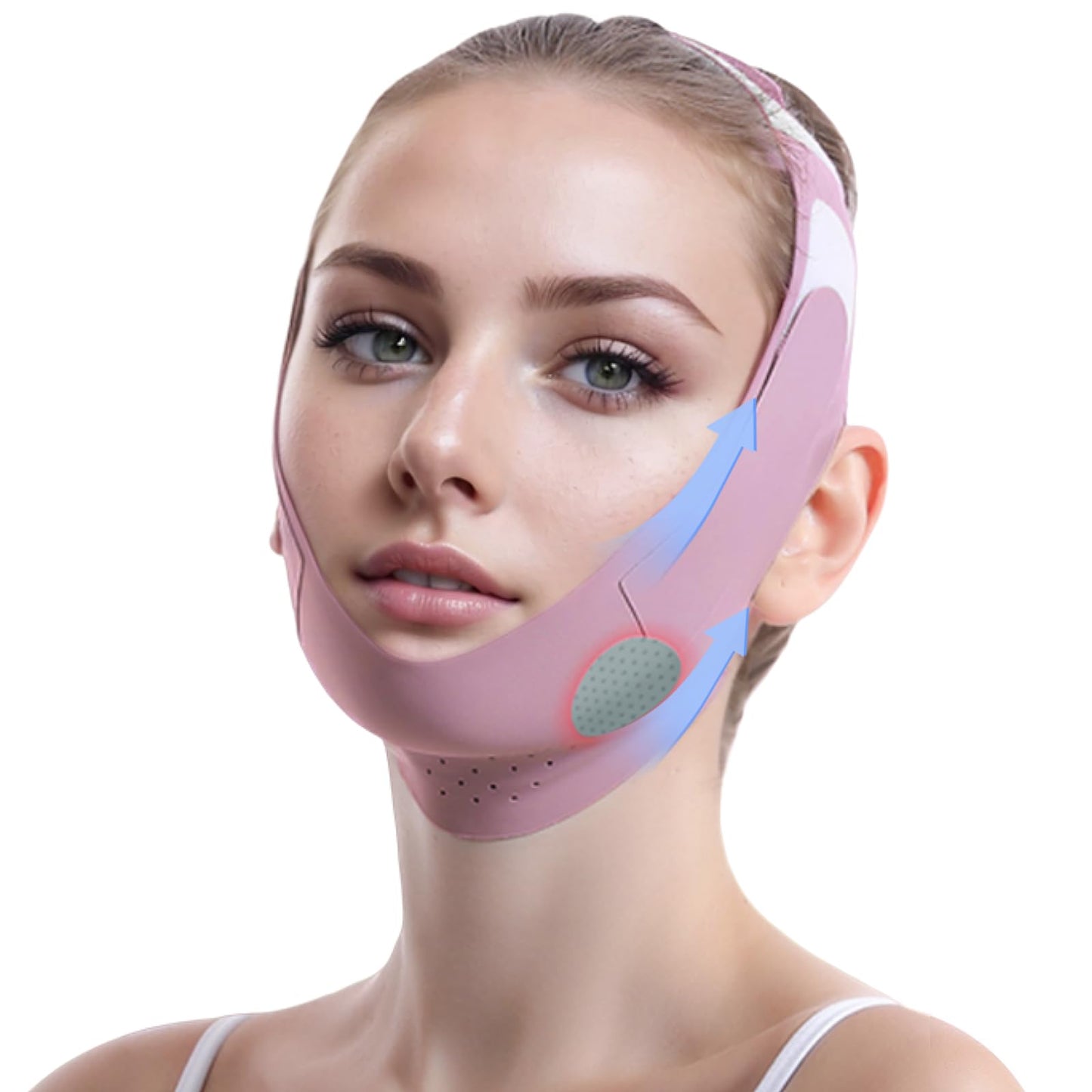 ROWMATE Graphene V-Line Mask Chin Up Mask V Shaped Face Mask Chin strap for sleeping,Jawline Shaper,Orchid,Small Beauty and Personal Care ROWMATE Default Title