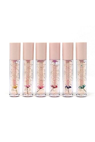 Italia Deluxe 24K MAGIC Lip Oil / Lip Gloss 6 Pcs