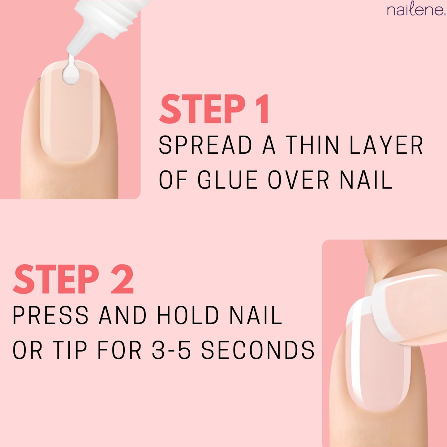 Nailene Perfect Bond Nail Glue, Super Strong, Durable, Easy to Apply Acrylic Nails, Press On Nails, Repairs Natural Nails, Quick Drying Nail Adhesive Beauty and Personal Care Nailene