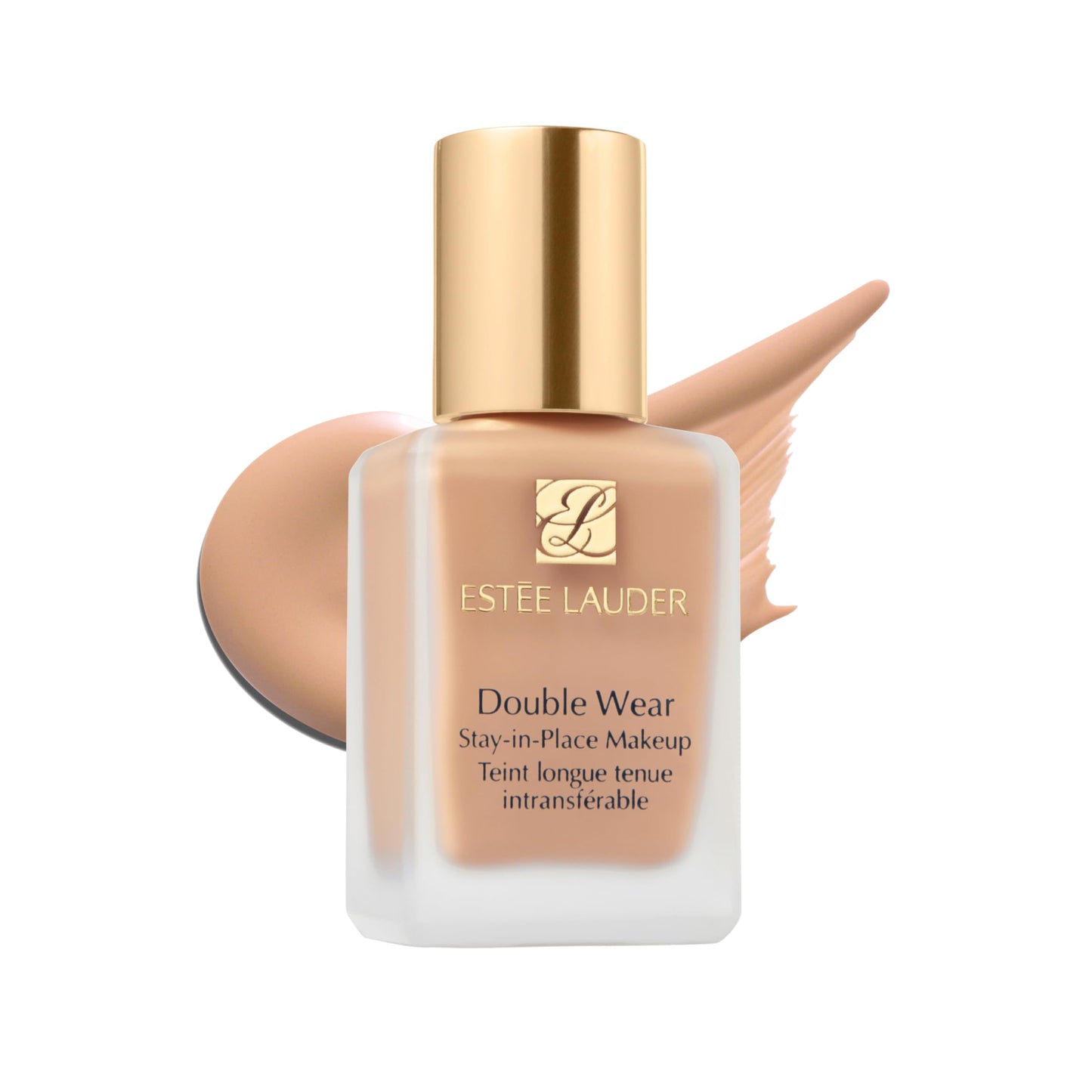 Estée Lauder Double Wear Stay-in-Place 24-Hour Long-Wear Matte Foundation Makeup | Original Formula 1 Fl Oz, 1C0 Shell