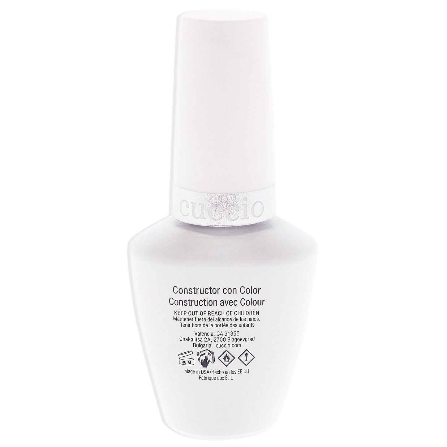 Cuccio Pro Brush-On Colour Builder Soak Off Gel - LED and UV Self-Leveling Lightweight Formula - Camouflages Re-Growth and Corrects Uneven Nail Beds Beauty & Personal Care Cuccio
