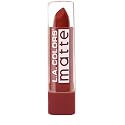 L.A. COLORS Matte Lip Color, Red Tango CML548