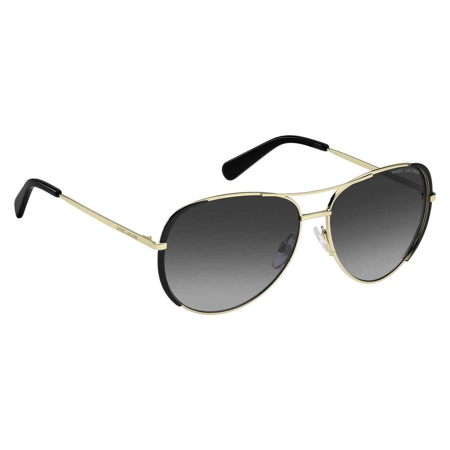 Marc Jacobs Women's Modern Standard Sunglasses, Rhl/9o Gold Black, 59