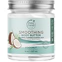 Petal Fresh Pure Smoothing Coconut Body Butter, Organic Argan Oil, Shea Butter, Intense Hydration, For All Skin Types, Natural Ingredients, Vegan