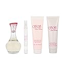 Paris Hilton Can Can For Women - 4 Piece Gift Set - 3.4 Oz Eau De Parfum Spray, 0.34 Oz Eau De Parfum Spray, 3.0 Oz Body Lotion, 3.0 Oz Shower Gel