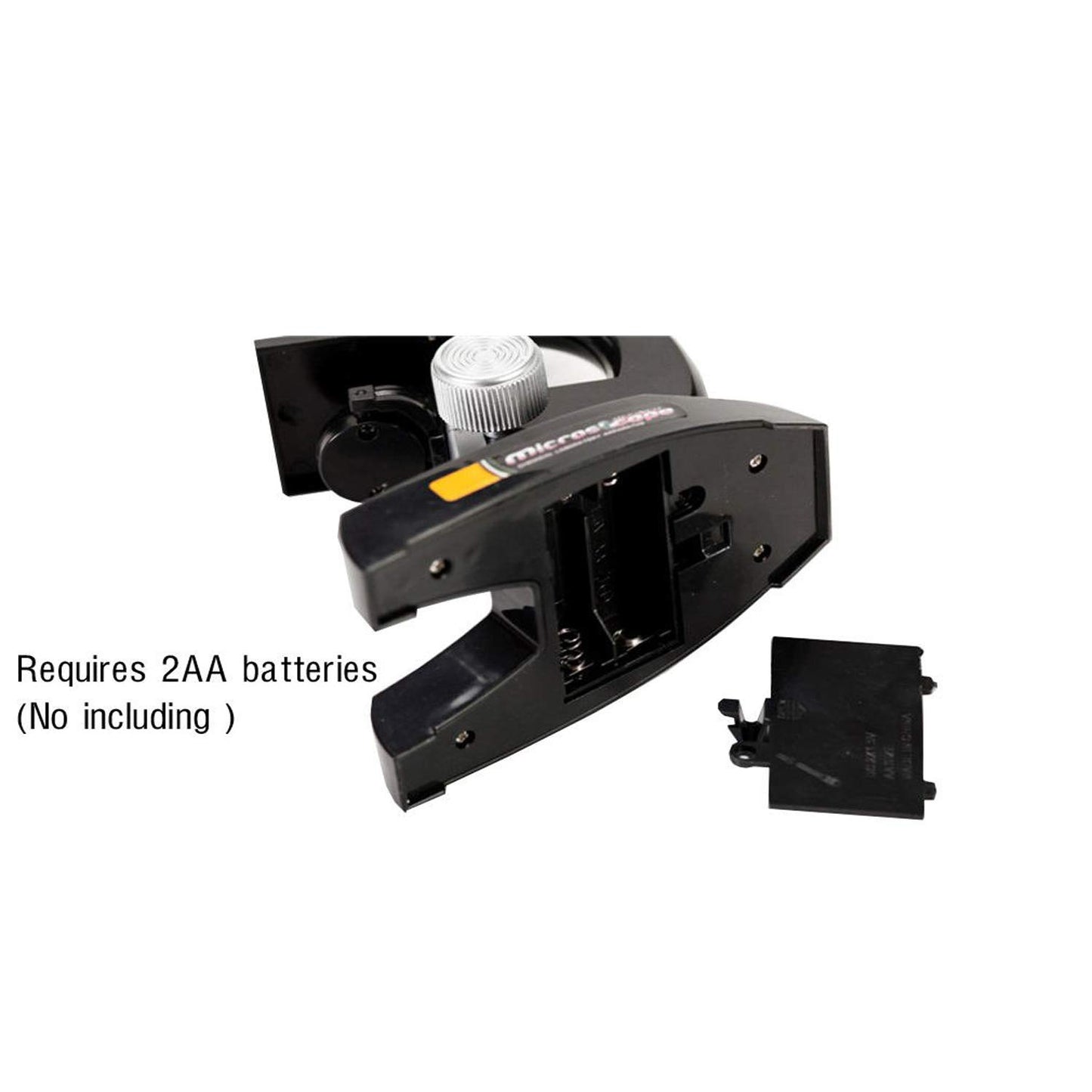 Little World Kids Microscope Kit – Beginner Science Set with LED, 100x/400x/1200x Magnification, Educational Toy Gift for Birthdays & Halloween