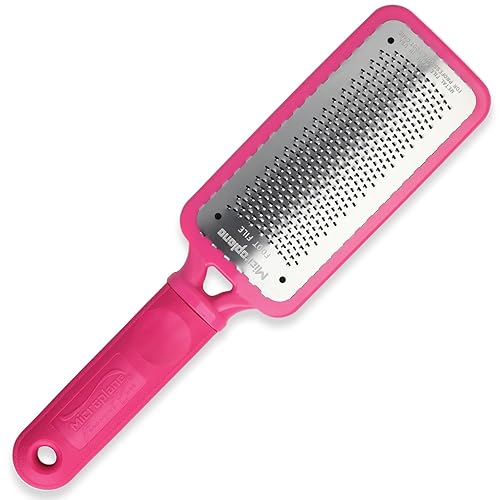 Microplane Colossal Foot File Scraper - The Original Stainless Steel Foot Rasp, Dead Skin/Callus Remover for Feet, Gentle Foot Scrubber, Pedicure