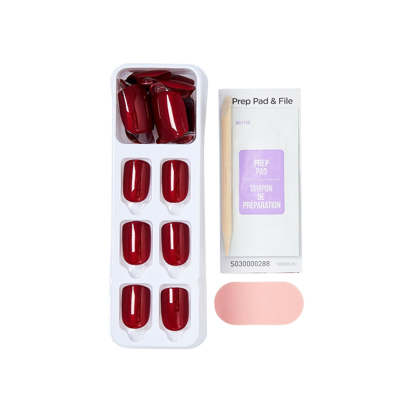 KISS imPRESS Color Press-On Manicure Fake Nails, Vivid Lavender - Short & Square, Solid Purple, Ready To Wear, Chip Proof, Smudge Proof, No Dry Time Beauty & Personal Care imPRESS
