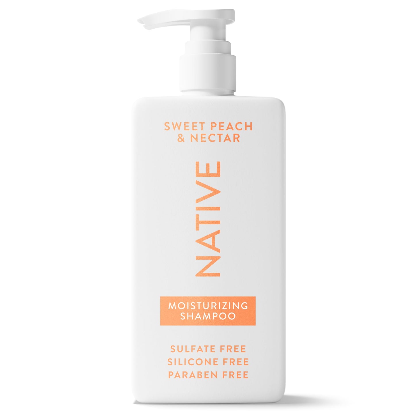 Native Moisturizing Shampoo Sweet Peach & Nectar 16.5 fl Oz. Beauty and Personal Care Native Default Title