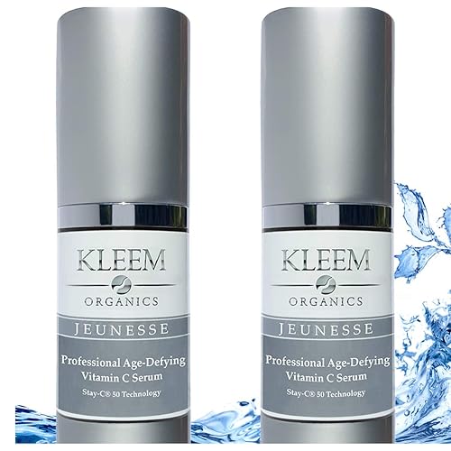 Vitamin C Serum for Face | Brightening & Anti Aging Serum for Men & Women | With Hyaluronic Acid, Vitamin E, Aloe & Jojoba | Dark Spot & Wrinkle