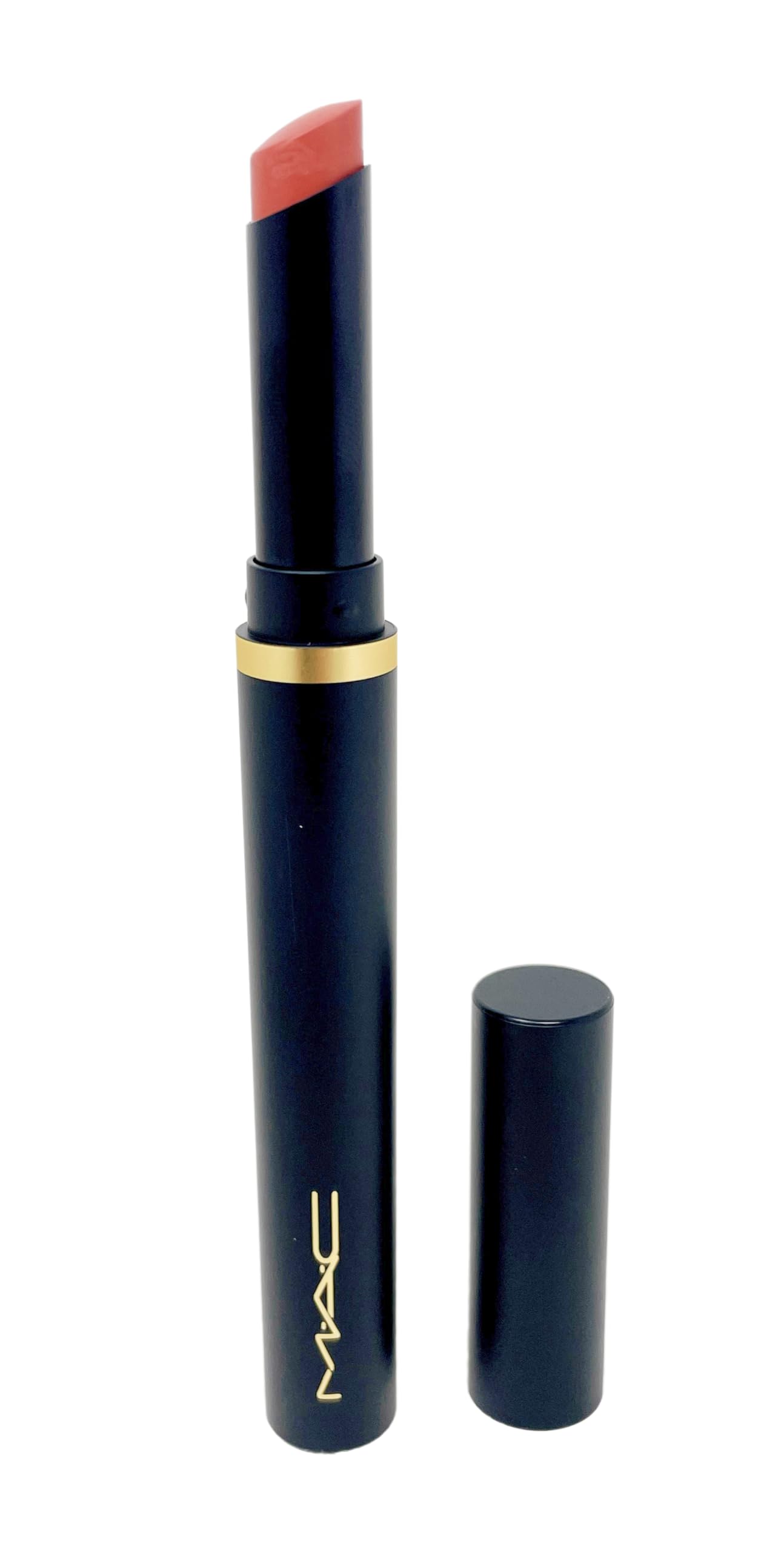 MAC Cosmetics Powder Kiss Velvet Blur Slim Stick - 894 Gingerella (Light orange coral) .07 Oz/2g