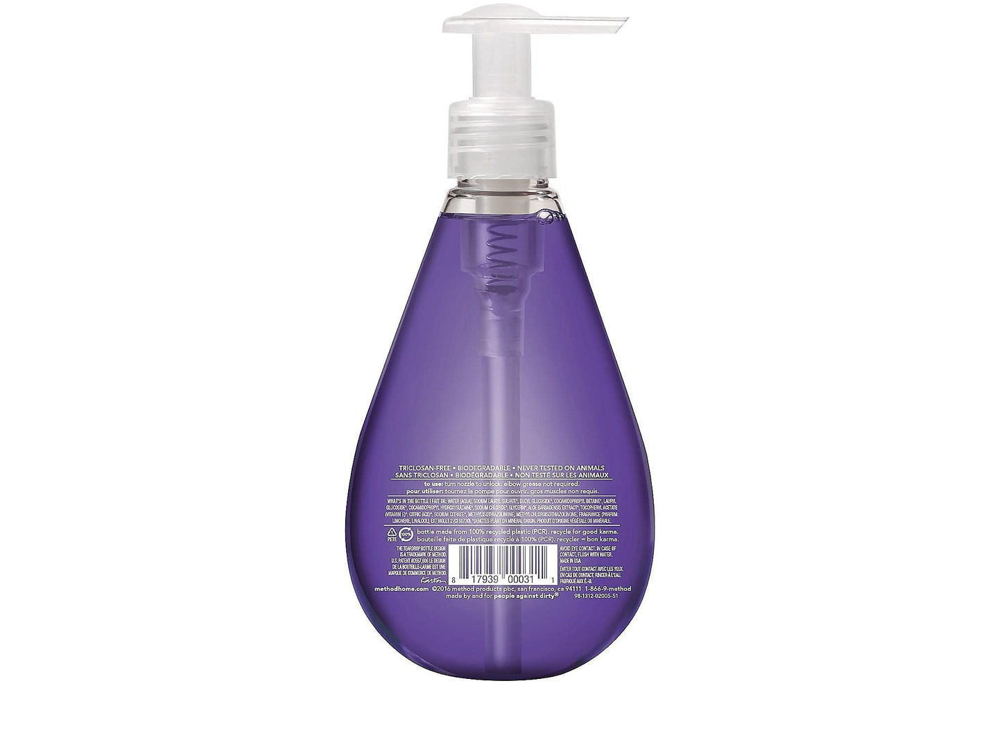 Method 00031 12 Oz French Lavender Hand Wash