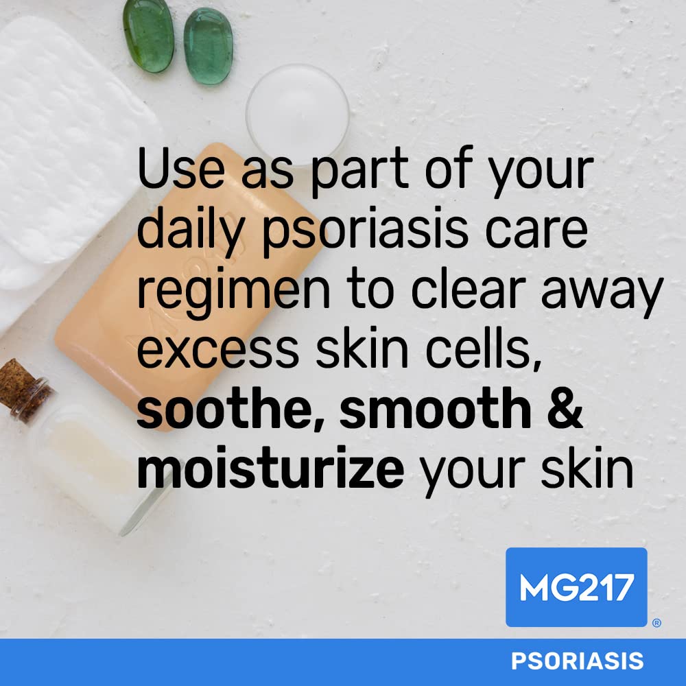 MG217 Psoriasis Dead Sea Exfoliating Bar Soap, Smooth & Soothe with Natural Exfoliating Agents, Aloe Vera, Papaya and Pineapple extract for Psoriasis Beauty & Personal Care MG217