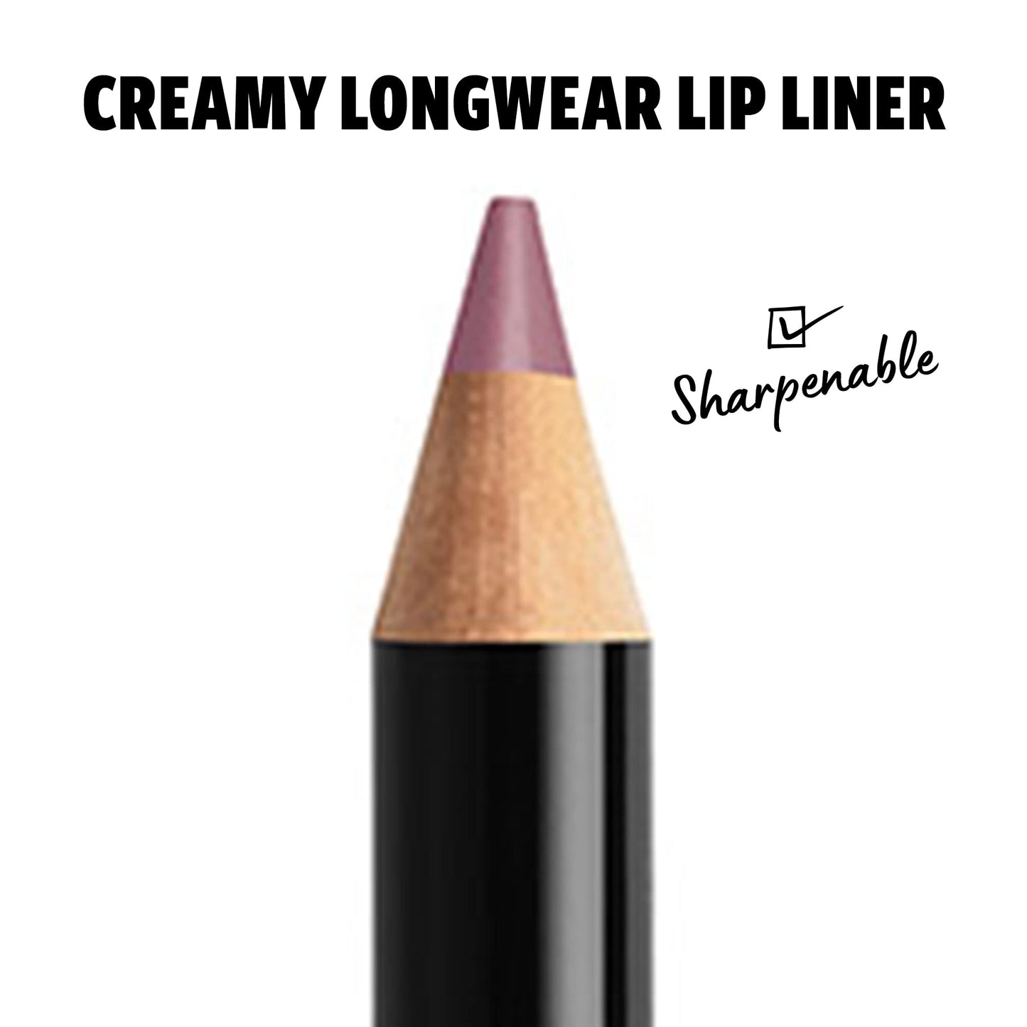 NYX PROFESSIONAL MAKEUP Slim Lip Pencil, Long-Lasting Creamy Lip Liner - Prune