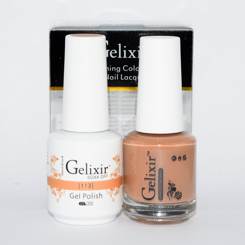 Gelixir Matching Color Gel & Nail Lacquer - 113 Beauty & Personal Care Gelixir