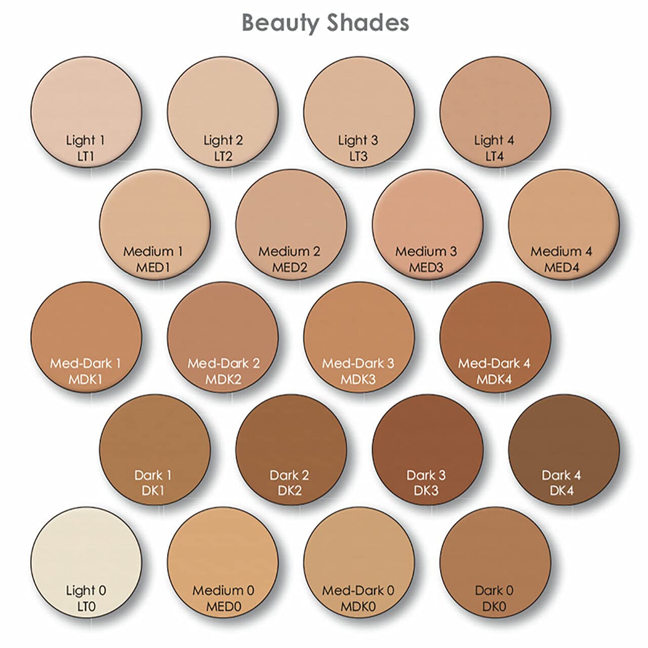 Mehron Makeup Celebre Pro-HD Cream Face & Body Makeup, 20 Color Foundation Palette