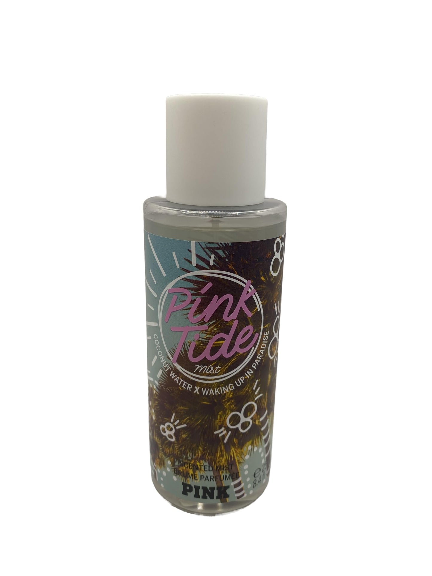 Victoria's Secret Pink Tide Scented Body Mist Coconut Water x Waking Up In Paradise 8.4 Ounce Spray