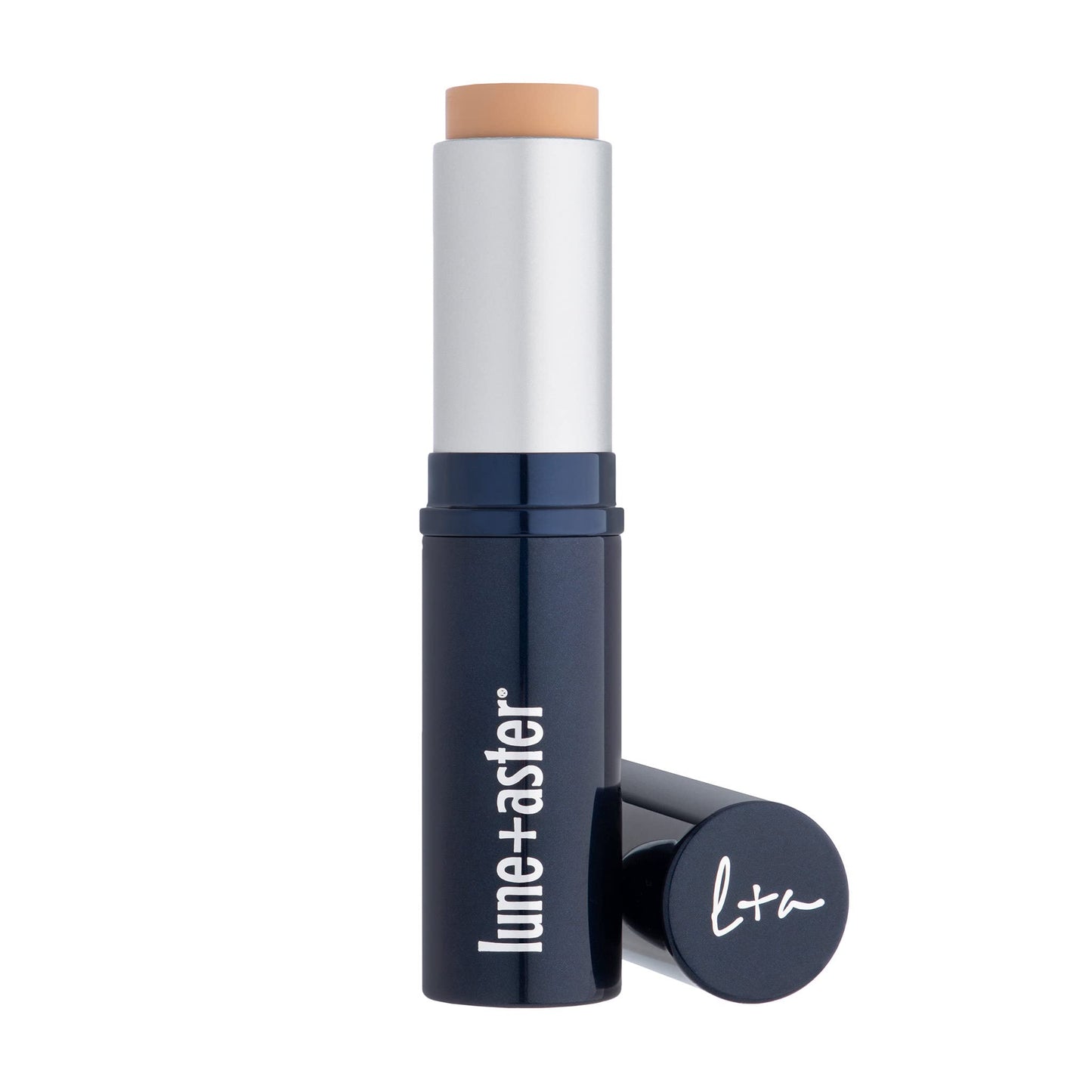 Lune+Aster Dawn To Dusk Foundation Stick | Mess-Free, Lightweight Formula, Medium To Full Coverage - Medium Deep, 1.0 Oz