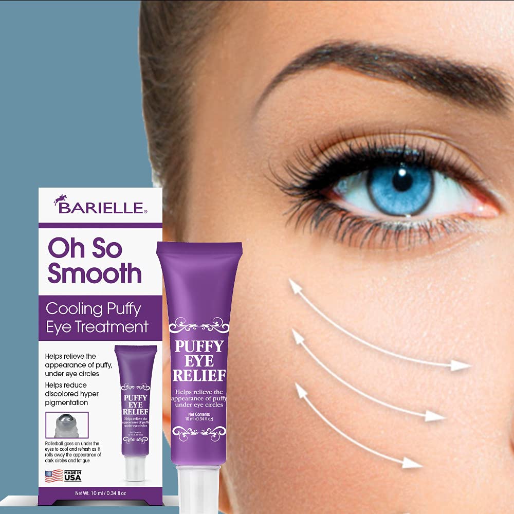 BARIELLE Oh So Smooth Cooling Puffy Eye Treatment .34 oz.