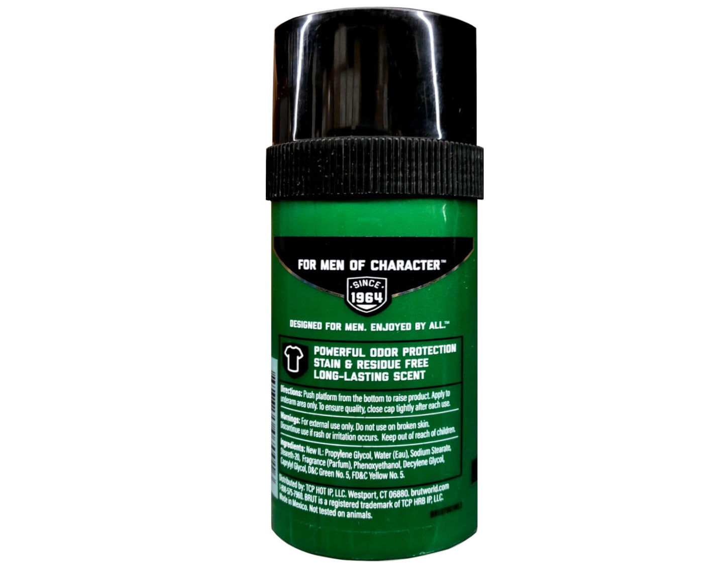 Brut Deodorant 2.7 Ounce Round Solid Classic - Pack of 3