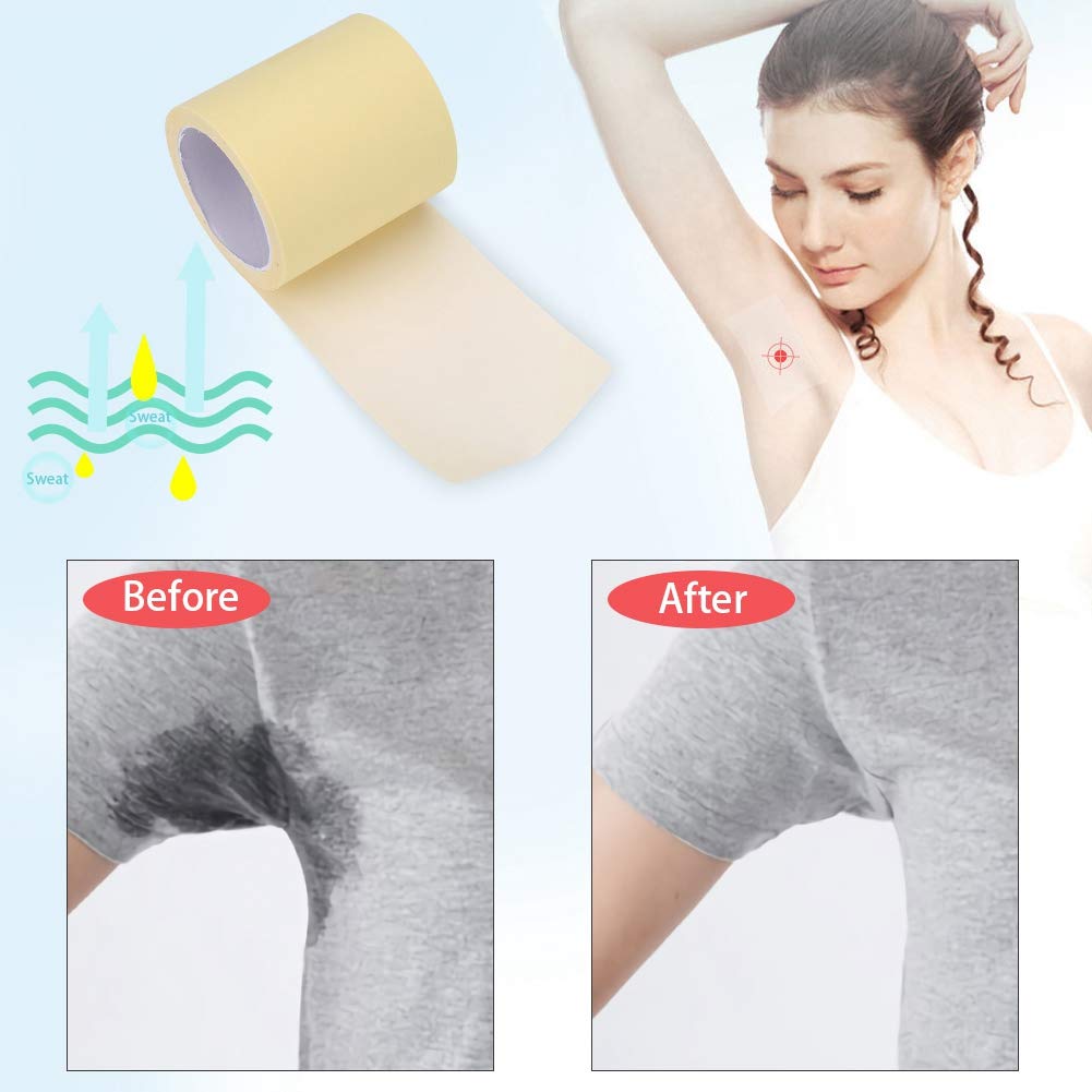 Clear Underarm Sweat Pads,Armpit Prevent Sweat Pads,Transpapent Disposable Underarm Armpit Antiperspirant Sticker Anti Sweat Keep Dry Sticker Beauty and Personal Care Tbest