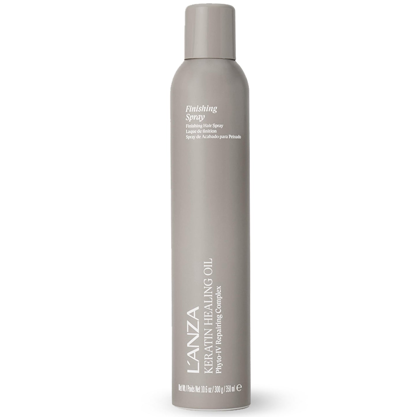 L'ANZA Keratin Healing Oil Finishing Spray For Hair Strong Flexible Hold, Humidity Resistant, Adds Lustrous Shine, Brushable, Heat Protection, Color