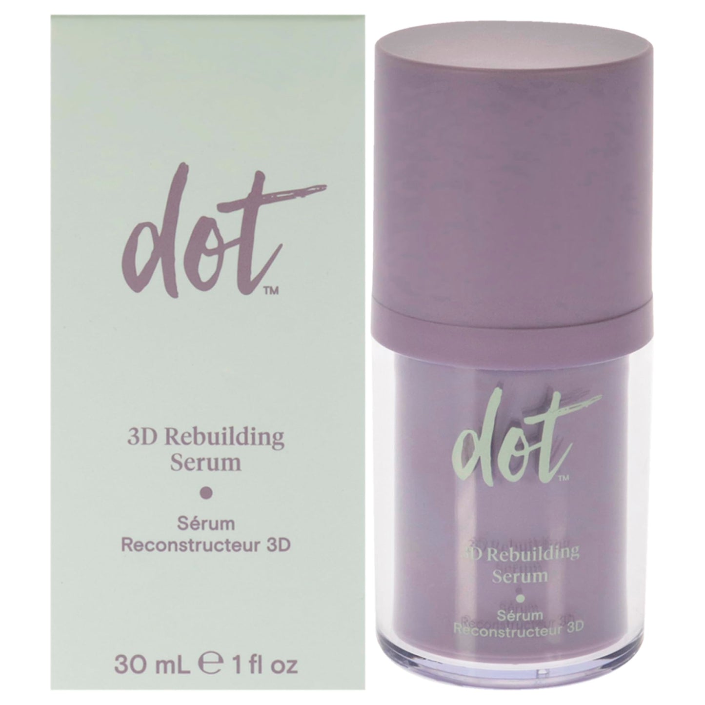 Dot 3D Rebuilding Serum, Long Lasting Hydration, Daily Face Serum, Moisturizing and Brightening Skin, Menopause Skincare, For All Skin Types, Vegan Beauty & Personal Care dot