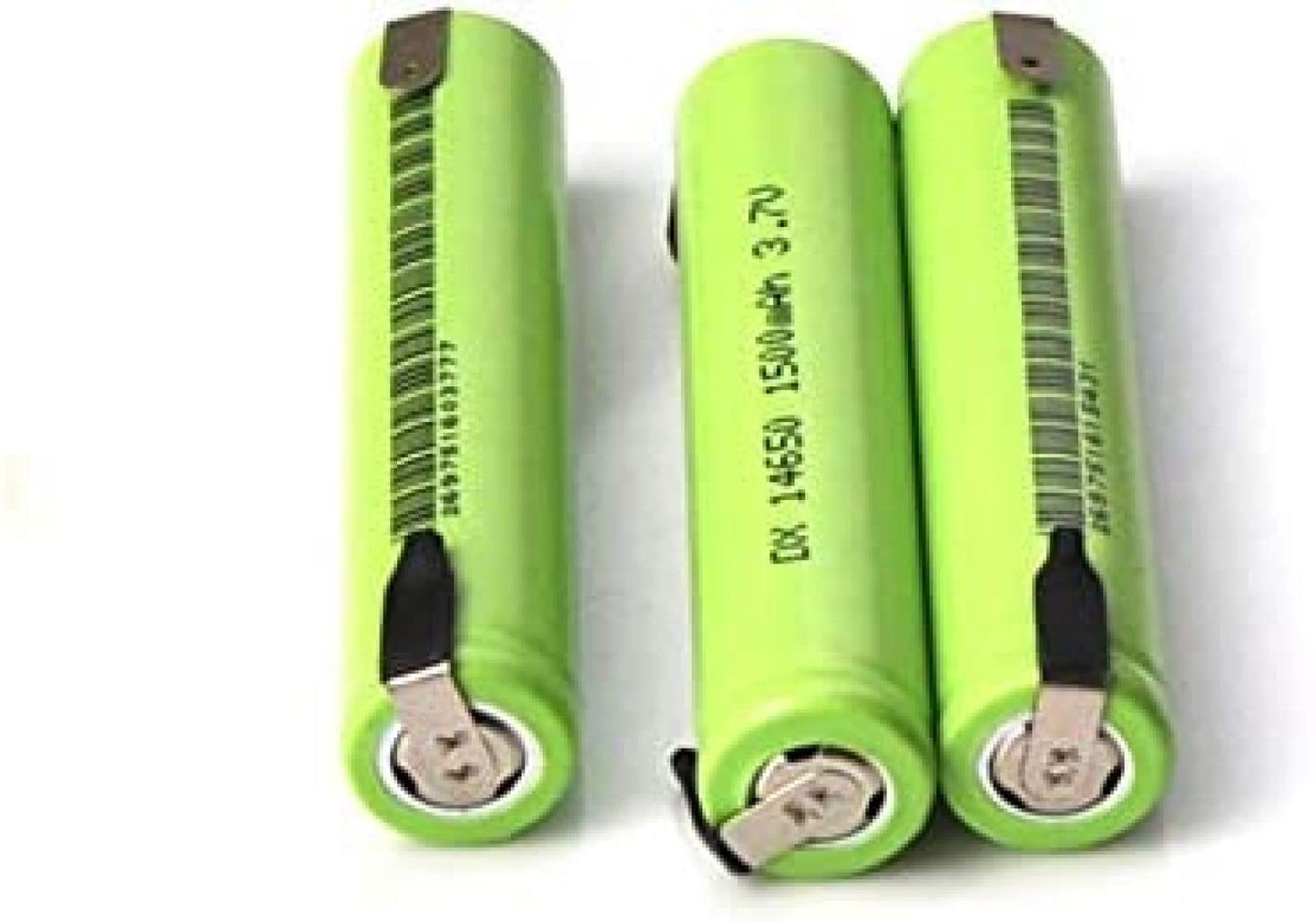 IEVEDIVB Compatible for 4PCS 3.7V 14650 Ion Rechar Li-ion Cell Baterias 1500MAH with Welding Pins for Electric Razor Beauty and Personal Care IEVEDIVB