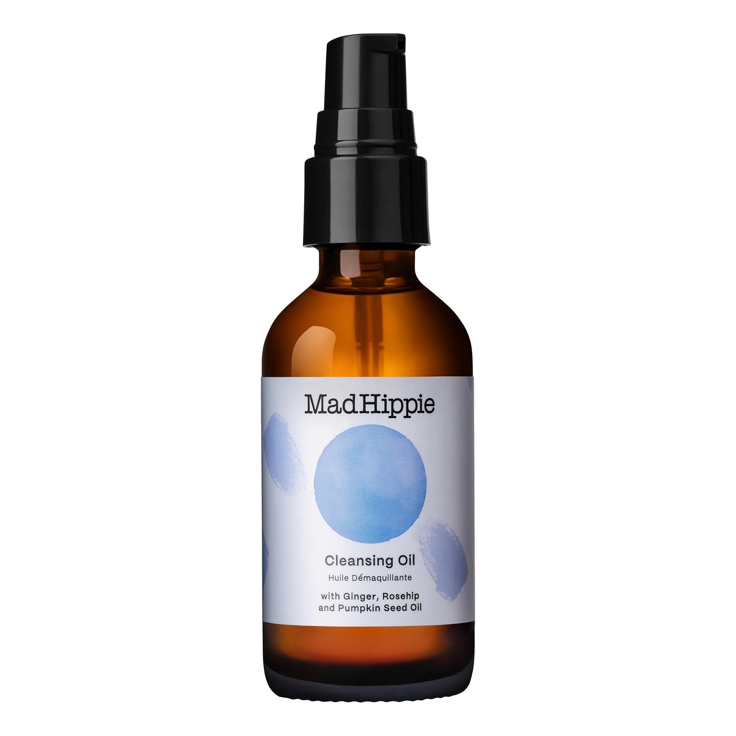Mad Hippie Cleansing Oil for Face - Deep Cleansing Facial Cleanser & Makeup Remover for Dry, Sensitive, Acne-Prone Skin with Vitamin C-Rich Rosehip