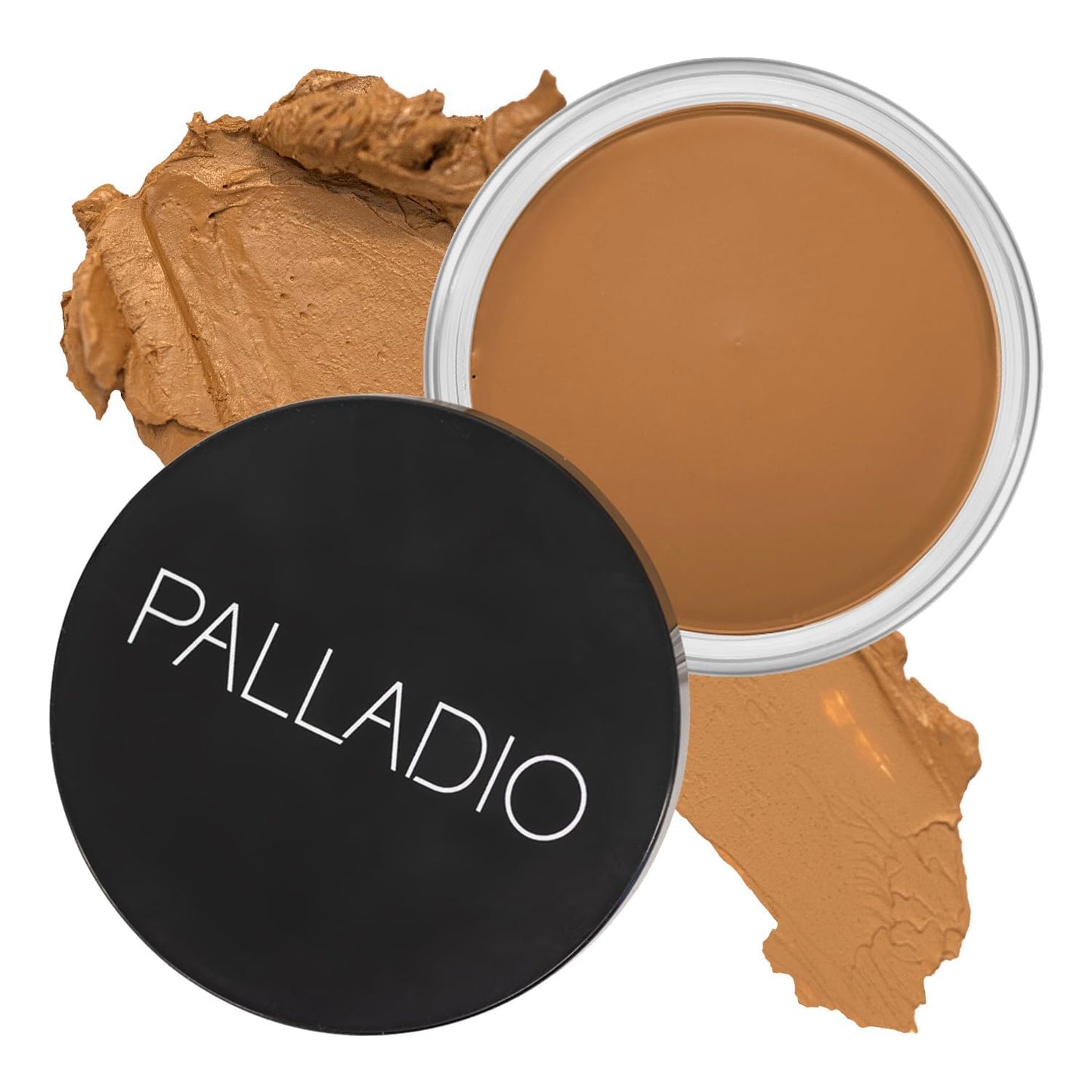 Palladio Cream Bronzer for Face & Skin, Creates a Sun Kissed Glow, Infused with Aloe & Cocoa Butter, Buildable Coverage, Vegan Formula, Cruelty Free